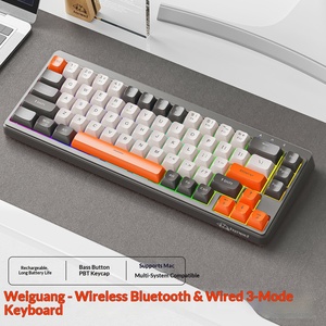 Teclado Inalámbrico Bluetooth de 3 Modos con Sensación Mecánica y Bajo Nivel de Ruido para Juegos, Esports y Trabajo de Oficina - Product Image 6