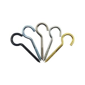 Gancio a occhi aperti <span class=keywords><strong>in</strong></span> acciaio zincato personalizzato viti a occhio per <span class=keywords><strong>gambe</strong></span> <span class=keywords><strong>in</strong></span> <span class=keywords><strong>legno</strong></span> autofilettanti - Product Image 1