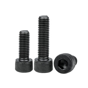 12.9 Grade Black Hexagon Socket <strong>Screws</strong> &amp; <strong>Bolts</strong> Fine <strong>Thread</strong> Cylindrical/Cup Head Metric M3 M5 M6 M8 - Product Image 2