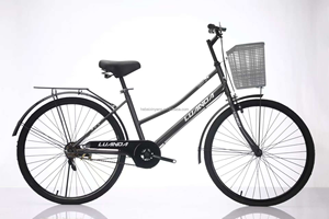 Vendita calda da 24/26 pollici bicicletta classica Vintage per le donne in acciaio ad alto tenore di carbonio Urban Cycle Bike con le signore della città cestino della bici - Product Image 6