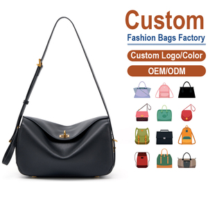 Sac bandoulière doux et lisse pour femme, avec sangle réglable, idéal pour les trajets quotidiens, design polyvalent, logo personnalisé disponible - Product Image 1