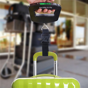 Phong Cách Mới 50Kg/10G Trọng Lượng Màn Hình LCD Di Động Điện Tử Du Lịch Treo Móc Hành Lý Pocket Chính Xác Cân Đo Trọng Lượng - Product Image 5