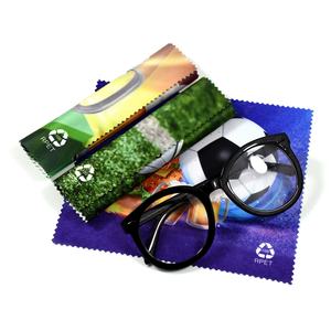 ベストクリーン環境に優しいリサイクルマイクロファイバー製プリント眼鏡拭き-効果的に清掃、カスタマイズ可能なパターンとロゴ - Product Image 3