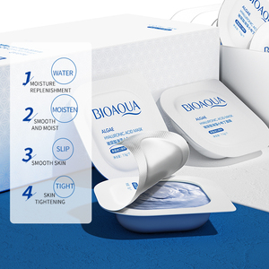 Masque facial hydratant à l'acide hyaluronique BIOAQUA OEM ODM en gros, étiquette privée, 7,5 g * 8 pièces - Product Image 2