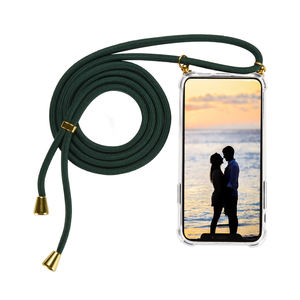 สายคล้องคอ Handykette สำหรับ <span class=keywords><strong>iPhone</strong></span> 16e สายคล้องแบบปรับได้ สายคล้องคอแบบใส ป้องกันการกระแทก เคส TPU พร้อมสายคล้อง - Product Image 1