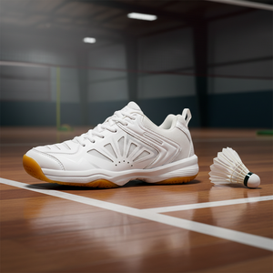 <strong>2026</strong> New LEAO Men's Autumn Badminton <strong>Shoes</strong> Breathable Mesh Upper EVA Midsole Rubber Outsole Low Top Training Competition 3D - Product Image 1