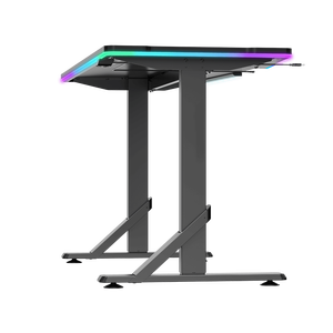 AJUNION, ajuste de altura, marco de acero, mesa de jugador, iluminación RGB de 360 grados, escritorio de juegos, mesa de juegos barata, escritorio de ordenador versátil - Product Image 4