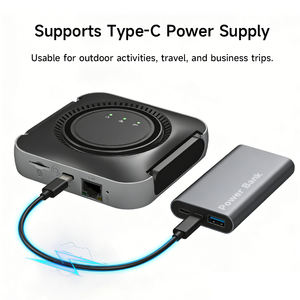 Router Inalámbrico Portátil ChiWay 4G LTE, Hotspot Móvil de Alta Velocidad WiFi6, Router 4G de Doble Modo Inalámbrico y por <span class=keywords><strong>Cable</strong></span> con Ranura para Tarjeta SIM - Product Image 4