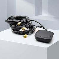 Antenne GPS GNSS Glonass Beidou Galileo BDS RTK Combo à gain élevé 1575 MHz L1 L2 L5 SMA UFL TNC N Femelle 150 mm Noire