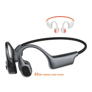 Casque à conduction osseuse Clip d'oreille Écouteurs Écouteurs Étanche IPX7 Casque Audifonos Avec Microphone - Product Image 1