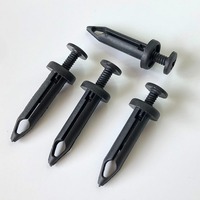 Clips de fixation automobiles en plastique et nylon pour support de lunettes de soleil de voiture, amélioration et modernisation, attaches et clips en plastique