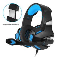 Hete Aanbieding Bedrade Gaming Headset Over-Ear RGB Verlichting Ruisreducerende Microfoon 3.5mm USB Surround Sound voor PC Desktop Laptop DJ Reizen