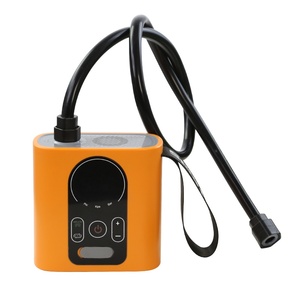 Pompe à air électrique portable pour tente, <span class=keywords><strong>gonfleur</strong></span> pour lit pneumatique, matériau PE, utilisation polyvalente - Product Image 6