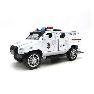 Police Diecast Cars Toy 1:24 Custom Die Cast Toy Car Simulation Diecast Toys Vehicles Model Car