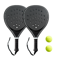Raquette de beach tennis lumineuse et durable en stock usine pour débutants, pagaie récréative avec USB, en ABS