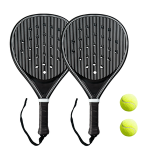 Bền chiếu sáng bãi biển Vợt tennis cho người mới bắt đầu giải trí mái chèo với USB & nylon Net - Product Image 1