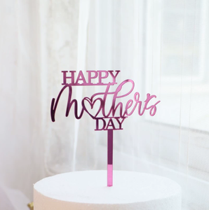 Offre Spéciale <span class=keywords><strong>Super</strong></span> <span class=keywords><strong>maman</strong></span> meilleure <span class=keywords><strong>maman</strong></span> bonne fête des mères acrylique gâteau Cupcake Toppers mère fête d'anniversaire décorations fournitures - Product Image 4