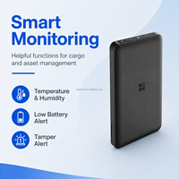 Traceur d'actifs GPS 4G LTE W20, dispositif de suivi de fret portable avec capteur de température et d'humidité Bluetooth