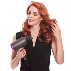 เครื่องเป่าผมไอออนิกแบบมืออาชีพโทพาซ S2100 2200W สีดำ พร้อมระดับพลังงาน 2 ระดับเพื่อการเป่าแห้งอย่างรวดเร็ว - Product Image 2