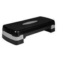 Plataforma de Ejercicio Aeróbico Ajustable con Superficie Antideslizante, Elevador de 3 Niveles de Altura para Entrenamiento Físico en Casa