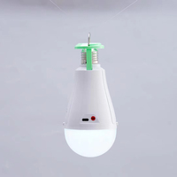 Ampoules LED rechargeables avec batterie de 2400 mAh, type C, autonomie d'urgence de 5 heures, AC85 265V 20W, Bombillo