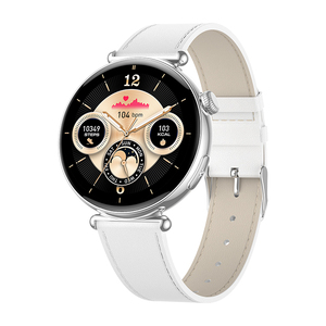 Reloj inteligente ET491 de forma redonda con pantalla Amoled de 1,32 pulgadas con función de llamada 2025, relojes para mujer, <span class=keywords><strong>Monitor</strong></span> de salud cardíaca ECG - Product Image 2