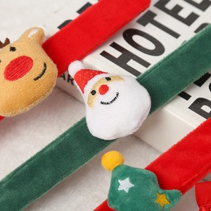 New Chất Lượng Cao Và Đầy Màu Sắc Giáng Sinh Vui Vẻ Handmade Vỗ Tay Vòng Vòng Đeo Tay Nhỏ Quà Tặng 2025 Cho Trẻ Em - Product Image 4