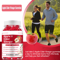 Capsules de vinaigre de cidre de pomme en marque privée |   Complément alimentaire pour la santé intestinale certifié GMP