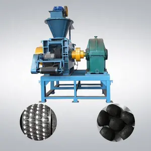 Pressa a sfera per bricchette in polvere minerale industriale macchina per bricchette a pellet di carbone pressa a rulli pressa per polvere minerale che fa macchina