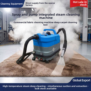 Nettoyeur Vapeur Commercial avec Extraction pour Nettoyage en Profondeur des Tapis et Canapés, Machine à Injection d'<span class=keywords><strong>Eau</strong></span> Chaude et Aspiration - Product Image 3