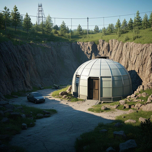 Thép hầm ngầm | thiết kế chống bão phòng an toàn thép ngầm với hệ thống lọc không khí - Product Image 2