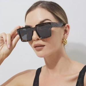 Lunettes <span class=keywords><strong>de</strong></span> soleil carrées surdimensionnées unisexes tendance 2025 – Monture en acétate <span class=keywords><strong>de</strong></span> luxe, verres polarisés – Vente en gros - Product Image 1