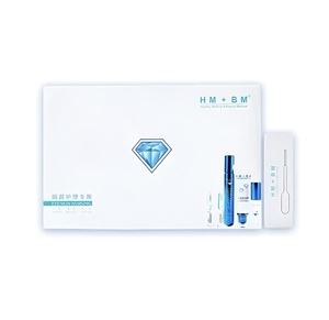 Kit de soin professionnel HA+BM Saphire Beauty Eye Spa : Masque et sérum raffermissants pour les yeux au peptide de cuivre bleu, pour appareil RF - Product Image 1