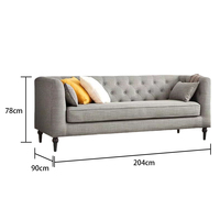 Canapé d'angle modulable de luxe moderne de style européen, multifonctionnel, en cuir, velours et tissu PU, pour salon et hôtels