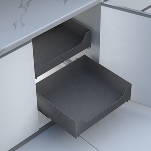 Organisateur de tiroir coulissant pour meuble de cuisine, accessoires de rangement pour tiroir coulissant de cuisine - Product Image 2