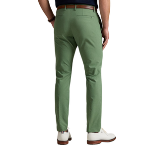 Pantalons de golf slim fit pour hommes de qualité supérieure, séchage rapide, légers, logo personnalisé, taille basse, teinture en pièce, pantalons de sport décontractés - Product Image 2