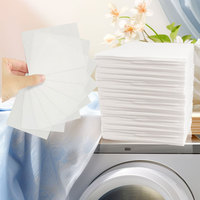 Feuilles de détergent à lessive Feuilles de lessive concentrées sans liquide Savon à lessive parfum