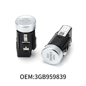 ปุ่มสตาร์ทเครื่องยนต์แบบไร้กุญแจ 3GB959839 สำหรับรถยนต์ Volkswagen Passat วัสดุ ABS เชื่อมต่อแบบไร้สาย - Product Image 3