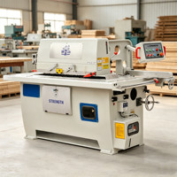 Scie à refendre verticale industrielle automatique robuste de 11 kW à lame unique pour le travail du bois