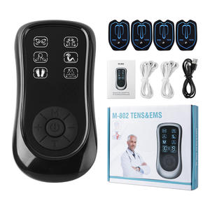 Hot Sale Elektrisches Hand <span class=keywords><strong>massage</strong></span> gerät <span class=keywords><strong>Vibrator</strong></span> Physiotherapie-Geräte Schmerz linderung gerät TENS-Maschine mit 8 Pads - Product Image 4