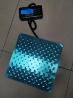 YC-6 60KG ~ 200KG 30*30CM Plate-forme électronique anti-éclaboussures Échelle de corps animal antidérapante (Thiner) pour le poids des animaux/animaux de compagnie