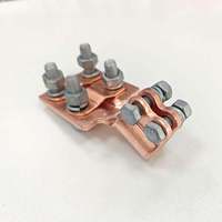 Pince de raccordement électrique série SBT en cuivre et aluminium pour transformateur, idéale pour la distribution d'énergie en poste de transformation