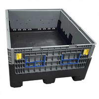 Emballage personnalisable, durable, écologique, boîte de palette logistique pliable, réutilisable, conteneur de stockage pliable, empilable