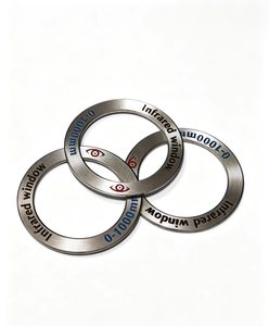 Anneau radial en acier inoxydable brossé avec échelle imprimée, joint métallique, anneau de marquage pour fenêtre infrarouge, collier en acier inoxydable gravé au laser, Distance S - Product Image 1