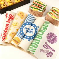 Kertas Anti Minyak Premium  Ketahanan Minyak & Penahan Panas yang Luar Biasa untuk Sandwich Panas, Burger & Burrito