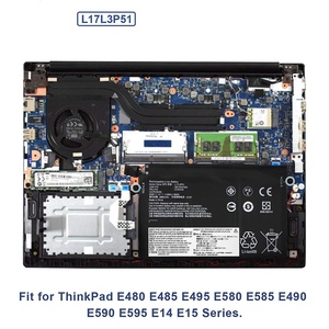 Batterie d'ordinateur portable L17M3P51 45Wh de remplacement en gros pour Lenovo ThinkPad L480 L580 CE RoHS Cellule Kobalt Premium - Product Image 4
