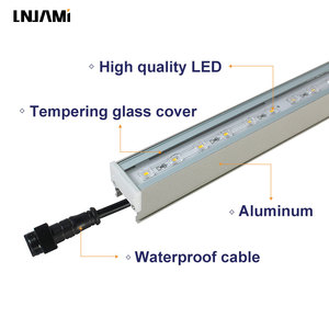 Lnjami thương mại RGB dẫn hệ thống chiếu sáng mặt tiền cho các tòa nhà kiến trúc ngoài trời: Thiết kế tuyến tính để tăng cường chiếu sáng - Product Image 6