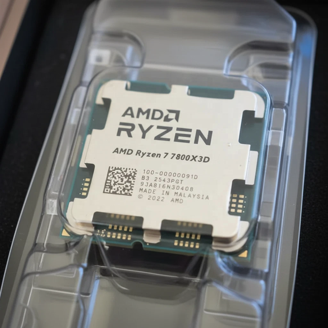 For Ryzen7 7800X3D 5nm 4.2GHz 64-bit Desktop CPU with 3D V-Cache High Performance Gaming Content Creation 8-core New