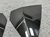 Moldura Trasera de Fibra de Carbono Seca de Alta Calidad, Color Negro Carbono, 100% Compatible, Entrega Rápida, Precio de Mayoreo para Aventador
