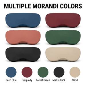 Étui à lunettes/lunettes de soleil en silicone créatif avec logo personnalisé, sac de rangement, étui de protection pour lunettes, pochette imperméable et durable - Product Image 2